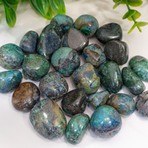 Azurite, Malachite & Chrosocolla Mix Tumbled