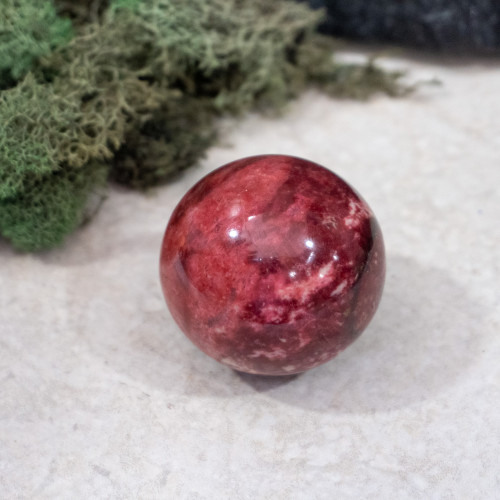 Thulite Sphere