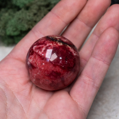 Thulite Sphere