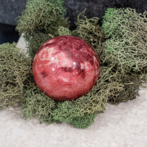 Thulite Sphere