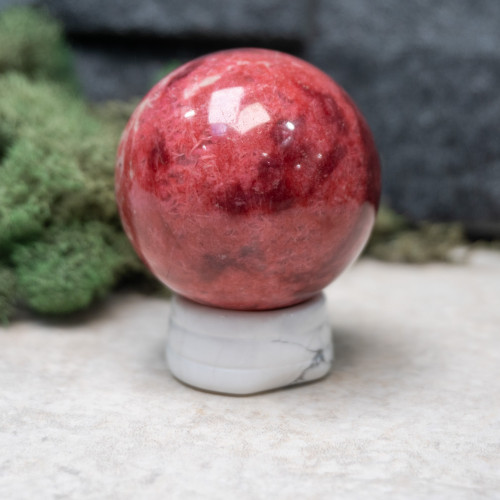 Howlite Sphere Stand