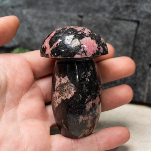 Rhodonite Medium Mushroom