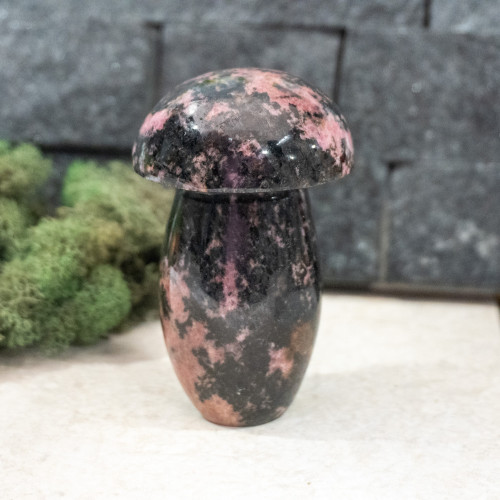 Rhodonite Medium Mushroom