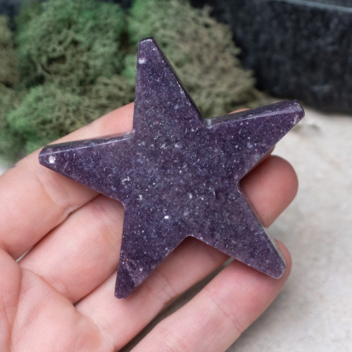 Lepidolite Star