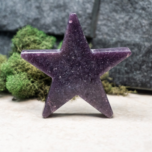 Lepidolite Star