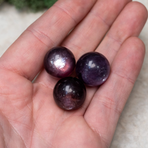 Lepidolite Small Sphere