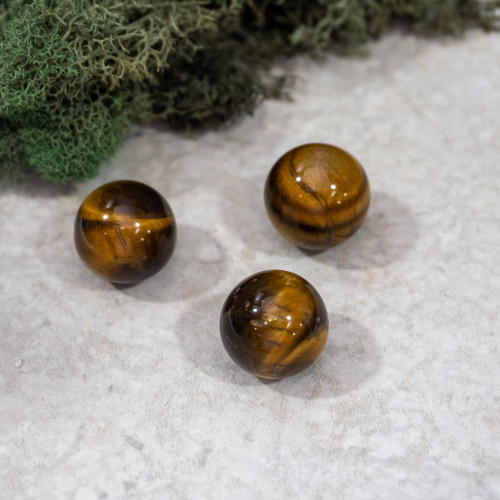 Tiger Eye Small Sphere