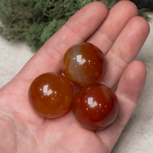 Carnelian Small Sphere