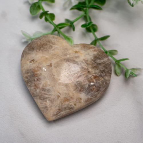 Moonstone Medium Heart