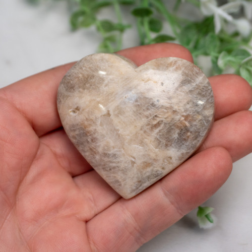 Moonstone Medium Heart