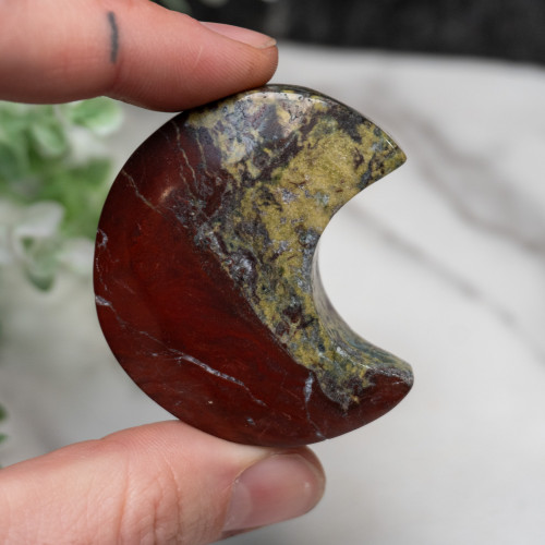 Bloodstone Crescent Moon