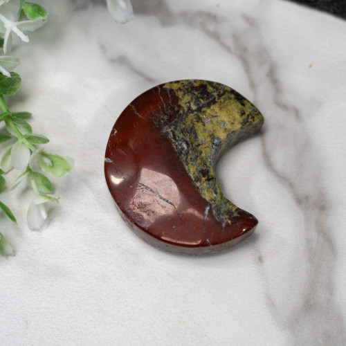 Bloodstone Crescent Moon