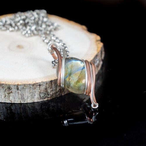Labradorite Oval Wrap