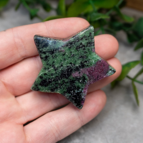 Ruby in Zoisite Star