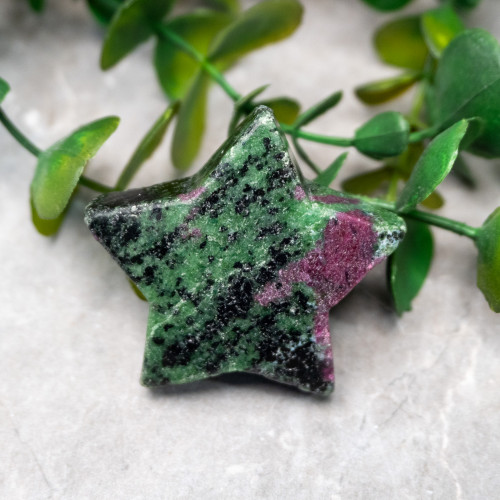 Ruby in Zoisite Star
