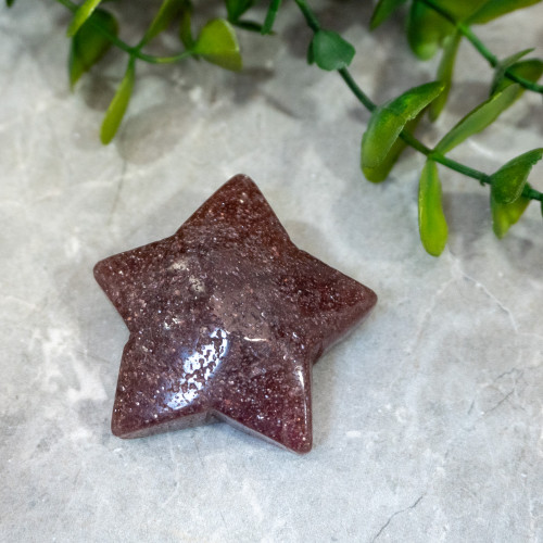 Strawberry Quartz Star