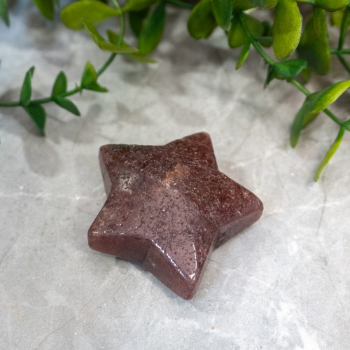 Strawberry Quartz Star