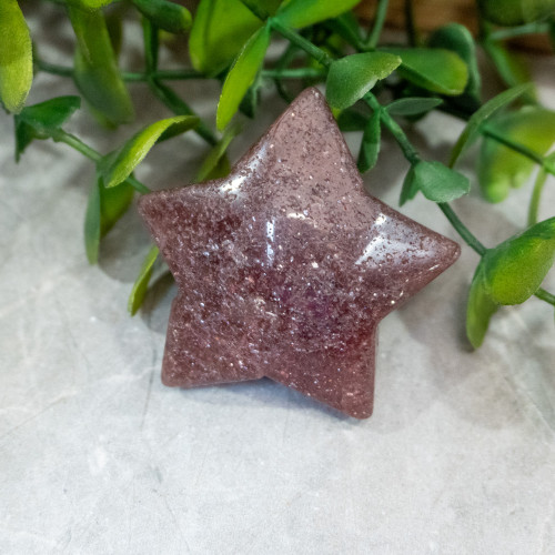 Strawberry Quartz Star