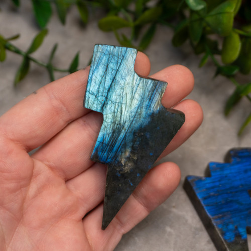 Labradorite Lightning Bolt