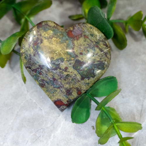 Dragon Stone Medium Heart