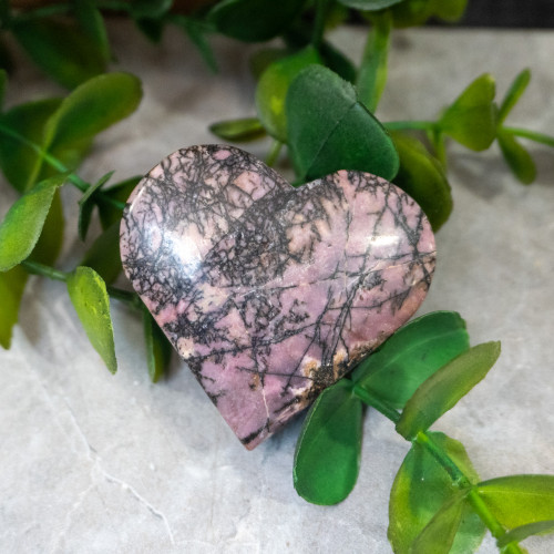 Rhodonite Medium Heart