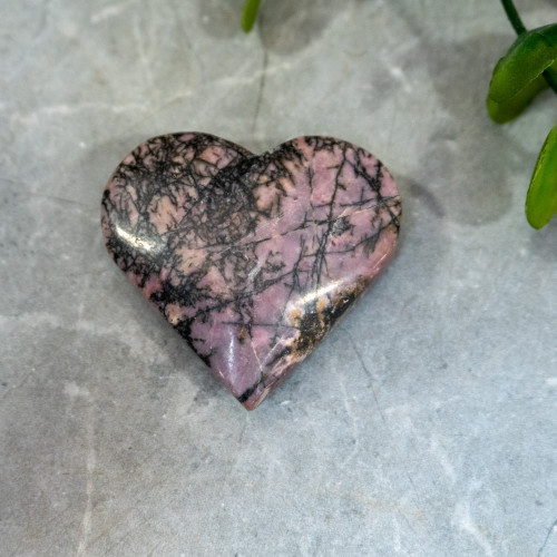 Rhodonite Medium Heart