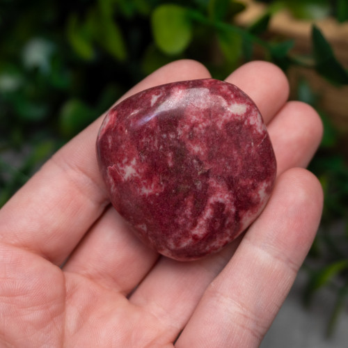 Thulite Palmstone