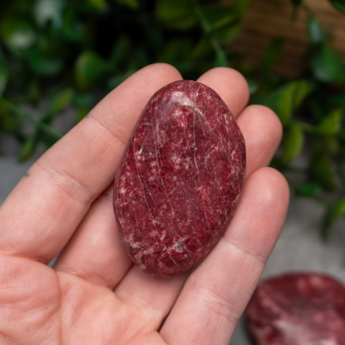 Thulite Palmstone