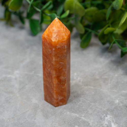 Orange Calcite Tower