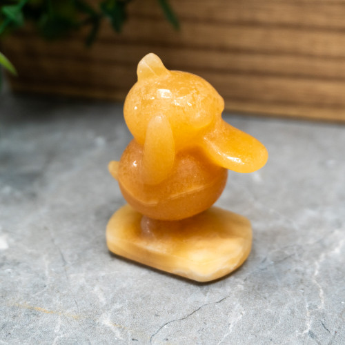 Orange Calcite Psyduck
