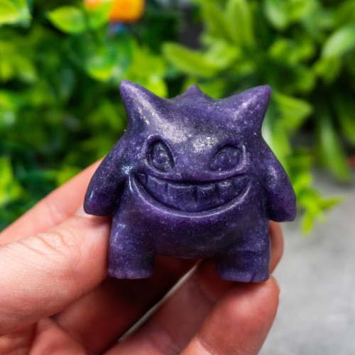 Lepidolite Gengar