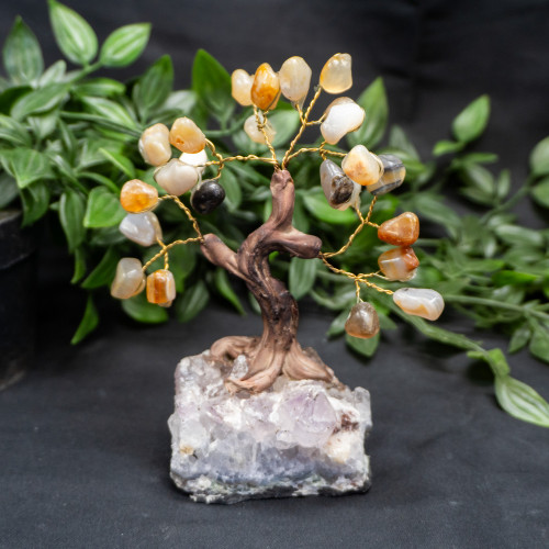 Medium Agate Crystal Tree