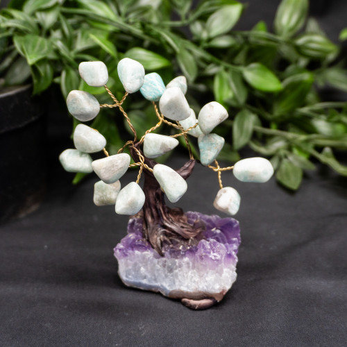 Small Amazonite Crystal Tree