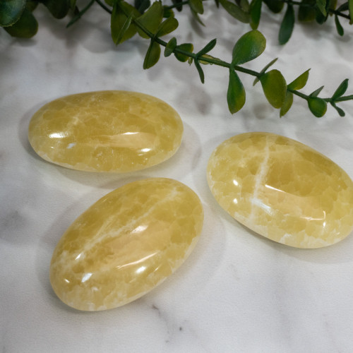 Lemon Calcite Palmstone