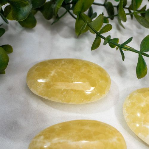 Lemon Calcite Palmstone