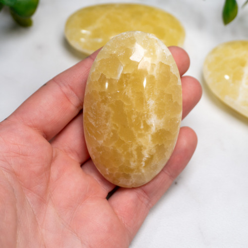 Lemon Calcite Palmstone