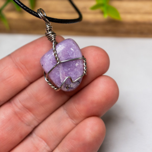 Lepidolite Wire Wrap #2