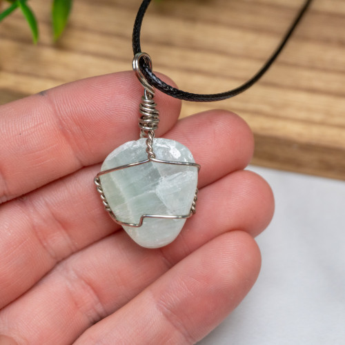 Pistachio Calcite Wire Wrap #2