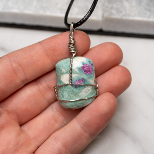 Ruby in Fuchsite Wire Wrap #3