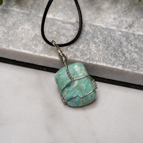 Ruby in Fuchsite Wire Wrap #3