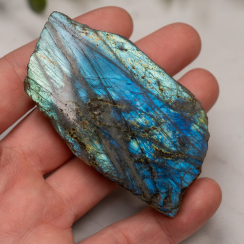 Labradorite Half Polished #16