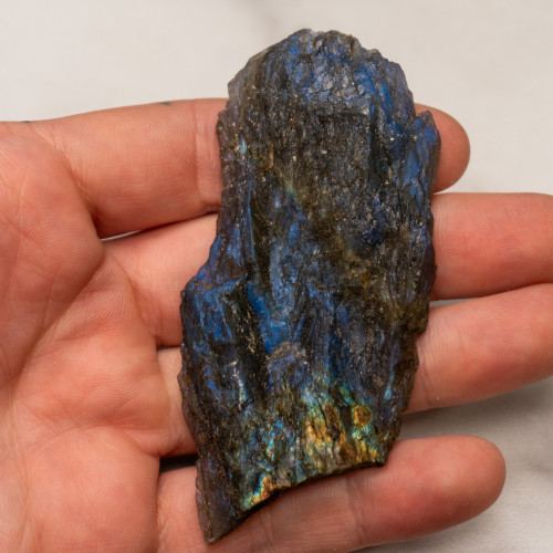 Labradorite Half Polished #11