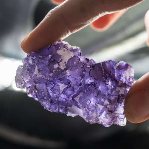 Raw Purple Fluorite #1