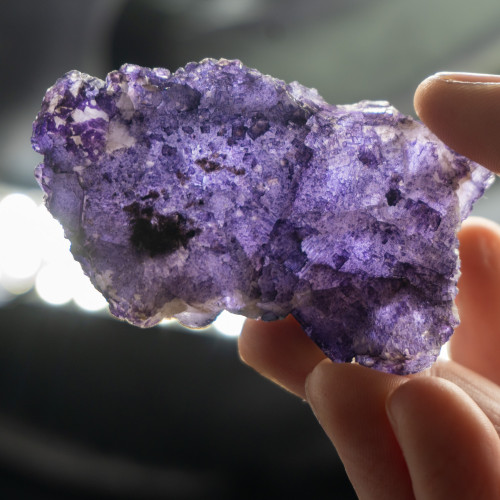 Raw Purple Fluorite #1