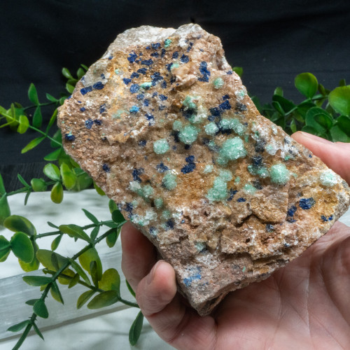 Rosasite and Azurite #2