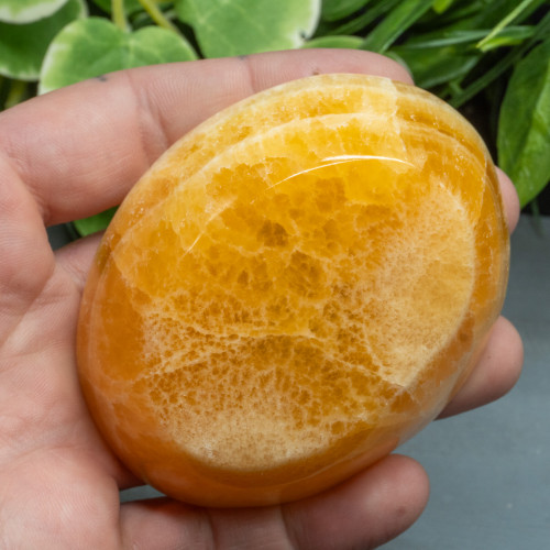 Orange Calcite Bowl