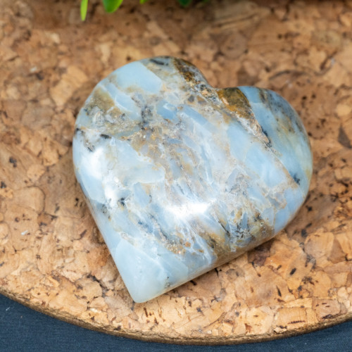 Andian Blue Opal Heart #1
