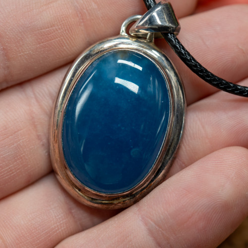 Blue Onyx Necklace #6