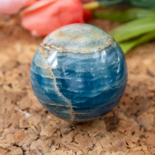 Blue Onyx Sphere #1