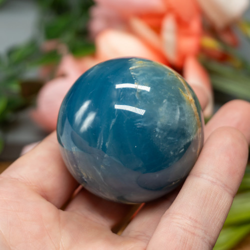 Blue Onyx Sphere #1